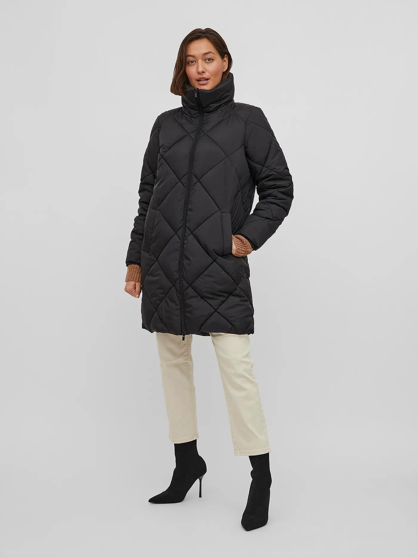 VILA | Steppjacke VIADAYA | schwarz
